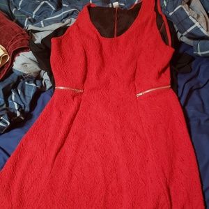 Red Charlotte russe dress